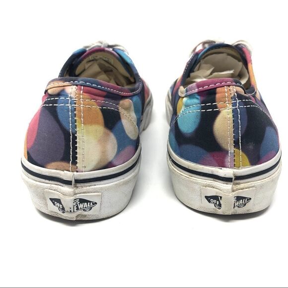 Vans Flashing Lights Authentic Lace Up Sneakers Size 5.5 - Picture 7 of 10